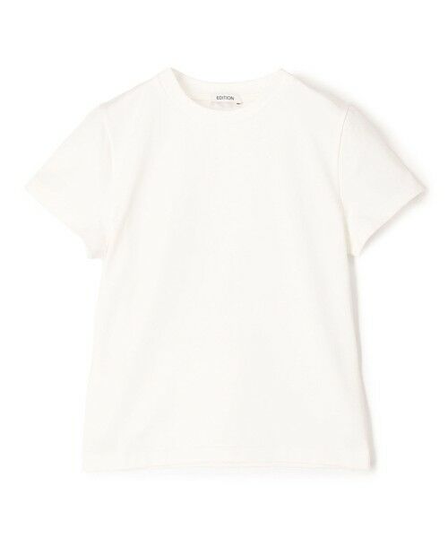 TOMORROWLAND / トゥモローランド Tシャツ | ヘビーコットン コンパクトフィットティー（11 ホワイト）