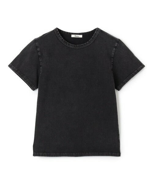 TOMORROWLAND / トゥモローランド Tシャツ | ストレッチコットンガーメントダイ プルオーバー（19 ブラック）