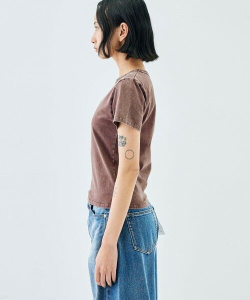 TOMORROWLAND / トゥモローランド Tシャツ | ストレッチコットンガーメントダイ プルオーバー | 詳細3