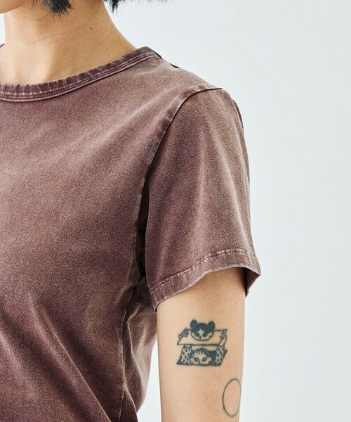 TOMORROWLAND / トゥモローランド Tシャツ | ストレッチコットンガーメントダイ プルオーバー | 詳細7