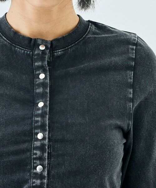 TOMORROWLAND / トゥモローランド カーディガン・ボレロ | ストレッチコットンガーメントダイ カーディガン | 詳細5