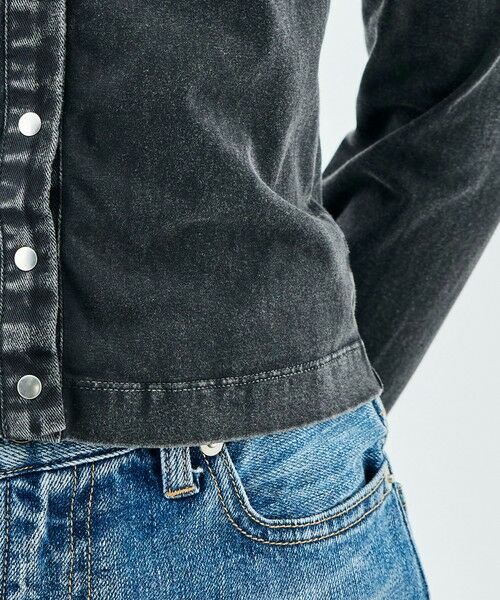 TOMORROWLAND / トゥモローランド カーディガン・ボレロ | ストレッチコットンガーメントダイ カーディガン | 詳細8