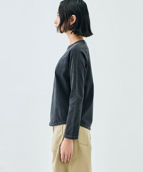 TOMORROWLAND / トゥモローランド Tシャツ | コットンガーメントダイ ロングスリーブプルオーバー | 詳細3