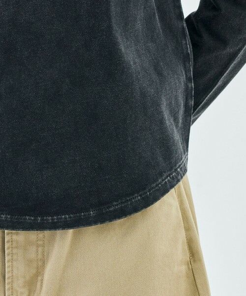 TOMORROWLAND / トゥモローランド Tシャツ | コットンガーメントダイ ロングスリーブプルオーバー | 詳細8