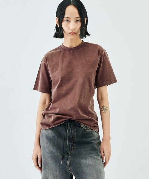 TOMORROWLAND / トゥモローランド Tシャツ | コットンガーメントダイ ショートスリーブプルオーバー | 詳細2