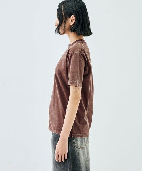 TOMORROWLAND / トゥモローランド Tシャツ | コットンガーメントダイ ショートスリーブプルオーバー | 詳細4