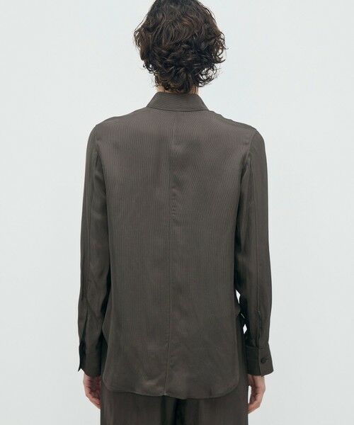 TOMORROWLAND / トゥモローランド シャツ・ブラウス | レーヨンハウンドトゥース レギュラーカラーシャツ | 詳細4