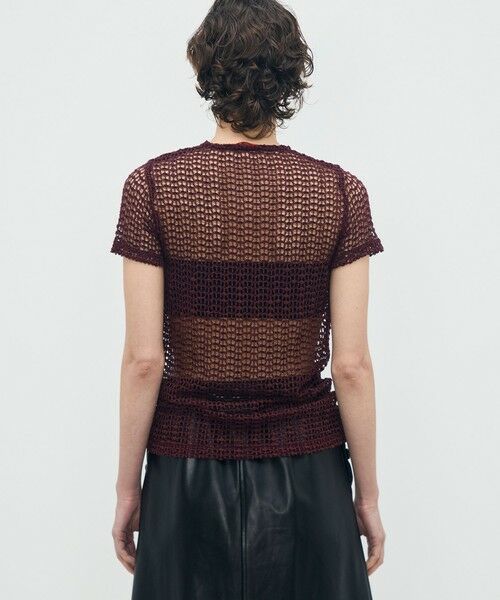 TOMORROWLAND / トゥモローランド カットソー | ラッセルレース ハーフスリーブプルオーバー | 詳細4