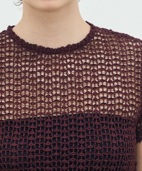 TOMORROWLAND / トゥモローランド カットソー | ラッセルレース ハーフスリーブプルオーバー | 詳細5