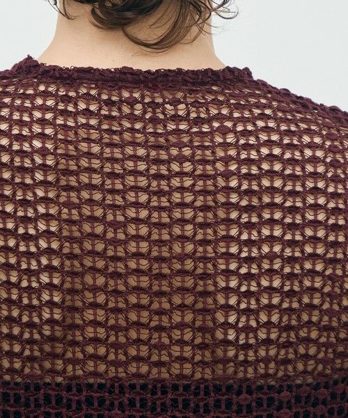 TOMORROWLAND / トゥモローランド カットソー | ラッセルレース ハーフスリーブプルオーバー | 詳細6