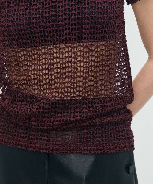 TOMORROWLAND / トゥモローランド カットソー | ラッセルレース ハーフスリーブプルオーバー | 詳細8