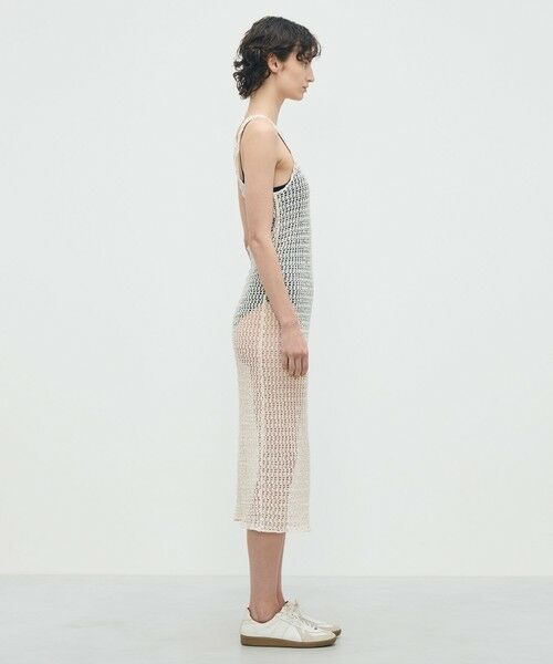 TOMORROWLAND / トゥモローランド ロング・マキシ丈ワンピース | ラッセルレース ノースリーブワンピース | 詳細4