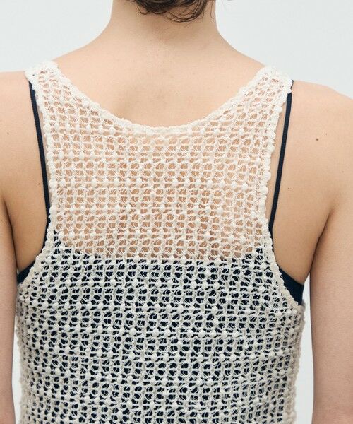 TOMORROWLAND / トゥモローランド ロング・マキシ丈ワンピース | ラッセルレース ノースリーブワンピース | 詳細7