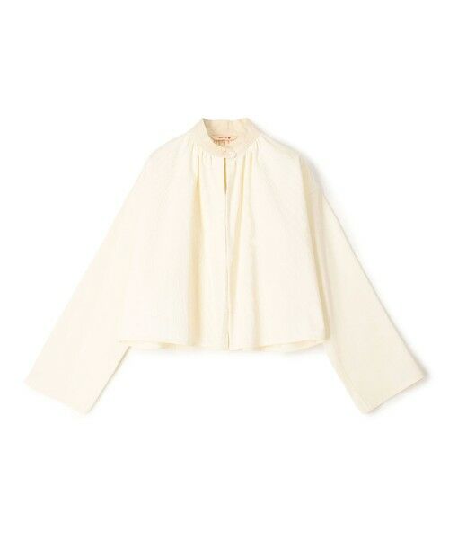 TOMORROWLAND / トゥモローランド ブルゾン | ビンテージピケ ワークシャツジャケット（11 ホワイト）