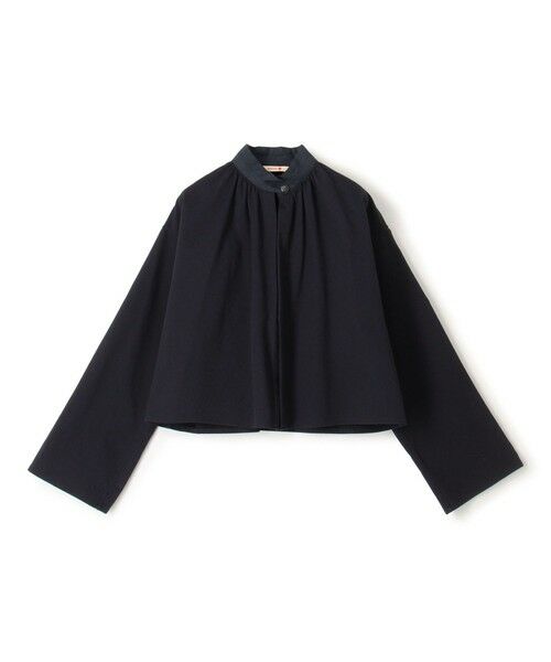 TOMORROWLAND / トゥモローランド ブルゾン | ビンテージピケ ワークシャツジャケット（69 ネイビー）