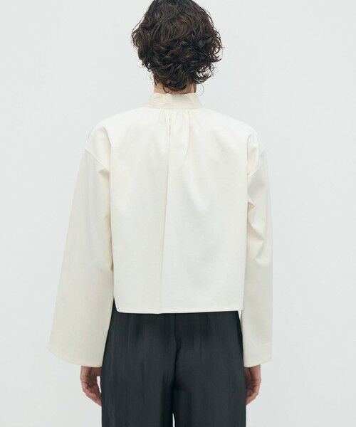 TOMORROWLAND / トゥモローランド ブルゾン | ビンテージピケ ワークシャツジャケット | 詳細4