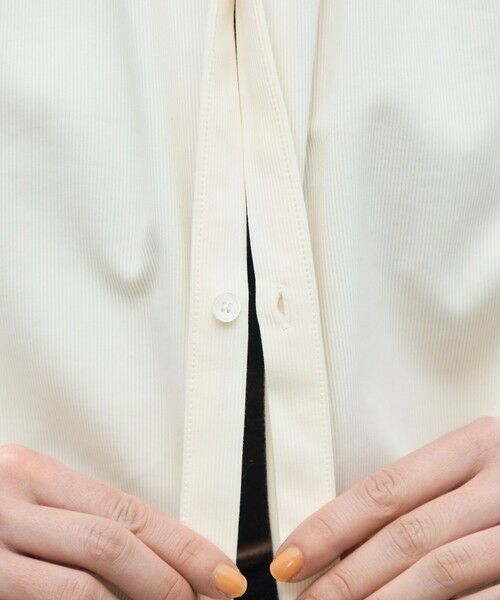 TOMORROWLAND / トゥモローランド ブルゾン | ビンテージピケ ワークシャツジャケット | 詳細9