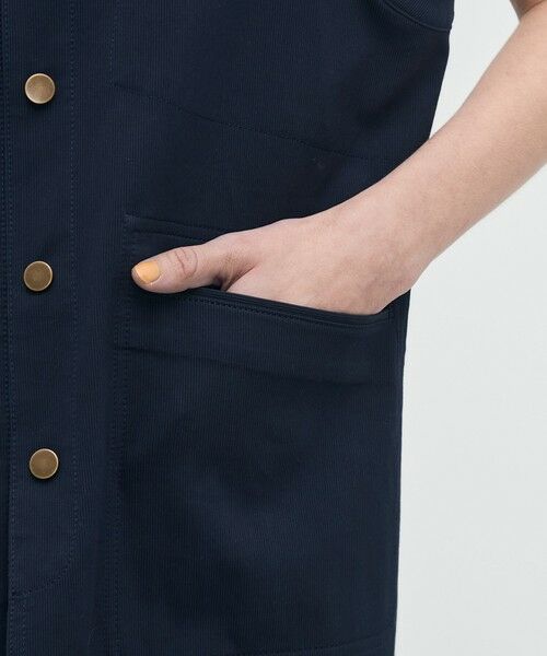 TOMORROWLAND / トゥモローランド ベスト | ビンテージピケ ミドルベスト | 詳細11