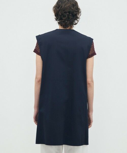 TOMORROWLAND / トゥモローランド ベスト | ビンテージピケ ミドルベスト | 詳細5