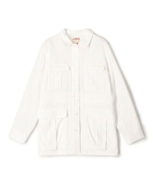 TOMORROWLAND / トゥモローランド ミリタリージャケット・コート | バスケットウェーブ ワークジャケット（11 ホワイト）