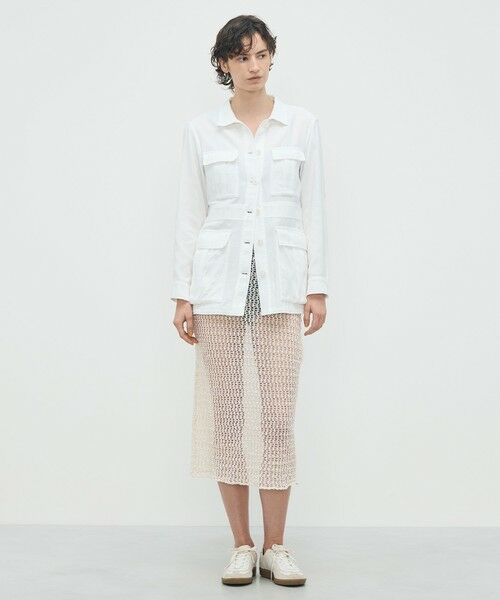 TOMORROWLAND / トゥモローランド ミリタリージャケット・コート | バスケットウェーブ ワークジャケット | 詳細1