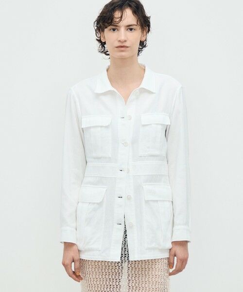 TOMORROWLAND / トゥモローランド ミリタリージャケット・コート | バスケットウェーブ ワークジャケット | 詳細3