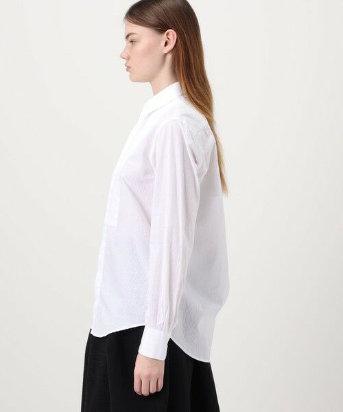 TOMORROWLAND / トゥモローランド シャツ・ブラウス | BOURRIENNE ELEGANCE SEERSUCKER シアサッカーシャツ | 詳細3