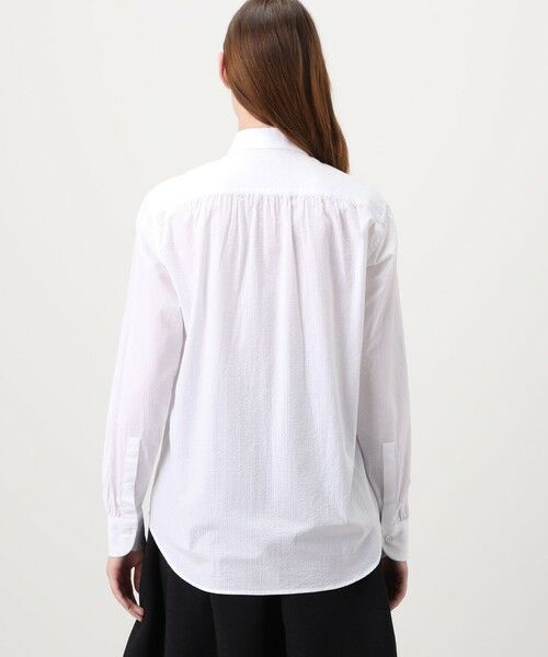 TOMORROWLAND / トゥモローランド シャツ・ブラウス | BOURRIENNE ELEGANCE SEERSUCKER シアサッカーシャツ | 詳細4