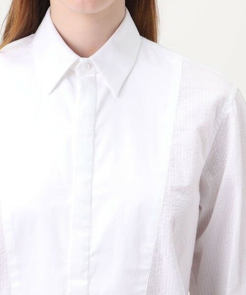 TOMORROWLAND / トゥモローランド シャツ・ブラウス | BOURRIENNE ELEGANCE SEERSUCKER シアサッカーシャツ | 詳細5