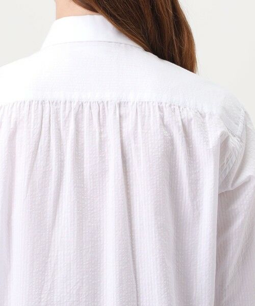 TOMORROWLAND / トゥモローランド シャツ・ブラウス | BOURRIENNE ELEGANCE SEERSUCKER シアサッカーシャツ | 詳細6