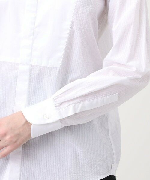 TOMORROWLAND / トゥモローランド シャツ・ブラウス | BOURRIENNE ELEGANCE SEERSUCKER シアサッカーシャツ | 詳細7