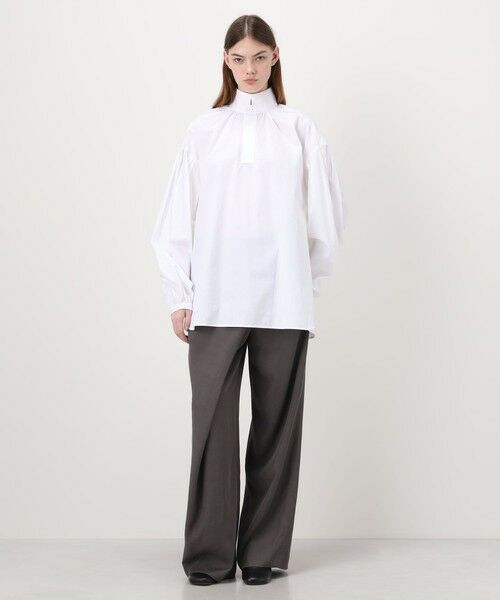 TOMORROWLAND / トゥモローランド シャツ・ブラウス | BOURRIENNE SHIRT スタンドカラーシャツ | 詳細1