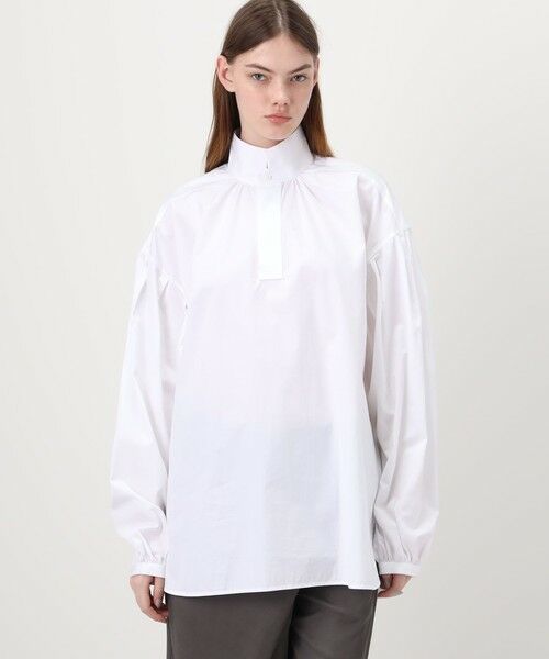 TOMORROWLAND / トゥモローランド シャツ・ブラウス | BOURRIENNE SHIRT スタンドカラーシャツ | 詳細2