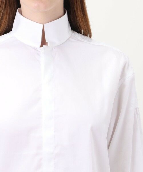 TOMORROWLAND / トゥモローランド シャツ・ブラウス | BOURRIENNE POETESSE スタンドカラーシャツ | 詳細5