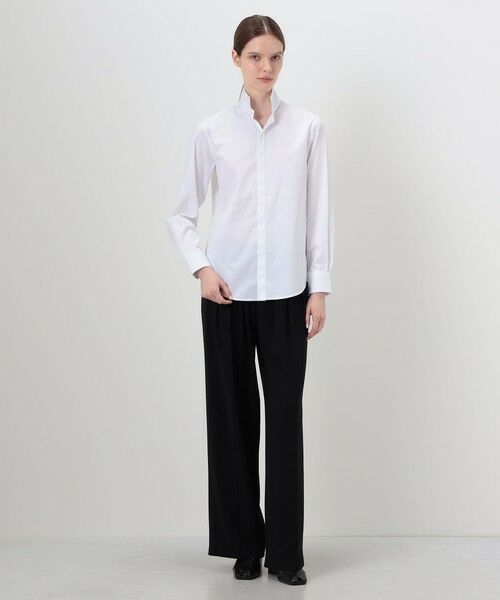 TOMORROWLAND / トゥモローランド シャツ・ブラウス | BOURRIENNE AMAZONE スタンドカラーシャツ | 詳細1