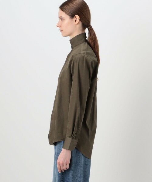 TOMORROWLAND / トゥモローランド シャツ・ブラウス | BOURRIENNE AMAZONE スタンドカラーシャツ | 詳細3