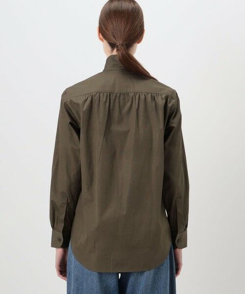 TOMORROWLAND / トゥモローランド シャツ・ブラウス | BOURRIENNE AMAZONE スタンドカラーシャツ | 詳細4