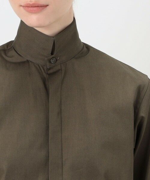 TOMORROWLAND / トゥモローランド シャツ・ブラウス | BOURRIENNE AMAZONE スタンドカラーシャツ | 詳細5
