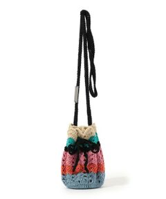 TOMORROWLAND / トゥモローランド ショルダーバッグ | EDWARD CUMING GUMNUT PURSE ニットショルダーバッグ