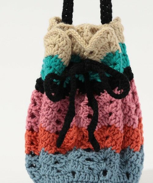 TOMORROWLAND / トゥモローランド ショルダーバッグ | EDWARD CUMING GUMNUT PURSE ニットショルダーバッグ | 詳細6