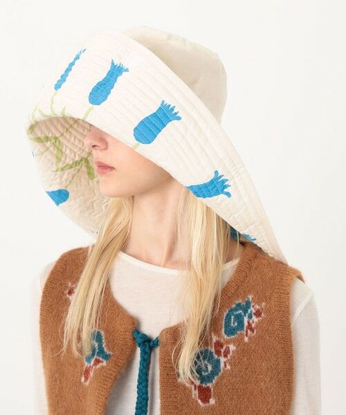 TOMORROWLAND / トゥモローランド ハット | romualda VIOLETA HAT リバーシブルハット | 詳細1