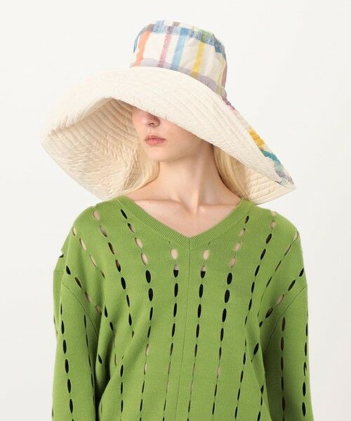 TOMORROWLAND / トゥモローランド ハット | romualda PICNIC HAT リバーシブルハット | 詳細1