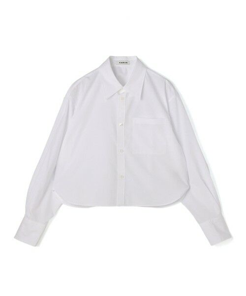 TOMORROWLAND / トゥモローランド シャツ・ブラウス | ファインコットン レギュラーカラーシャツ（11 ホワイト）