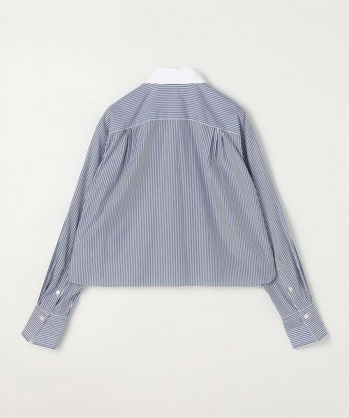 TOMORROWLAND / トゥモローランド シャツ・ブラウス | コットン ストライプクレリックシャツ | 詳細2