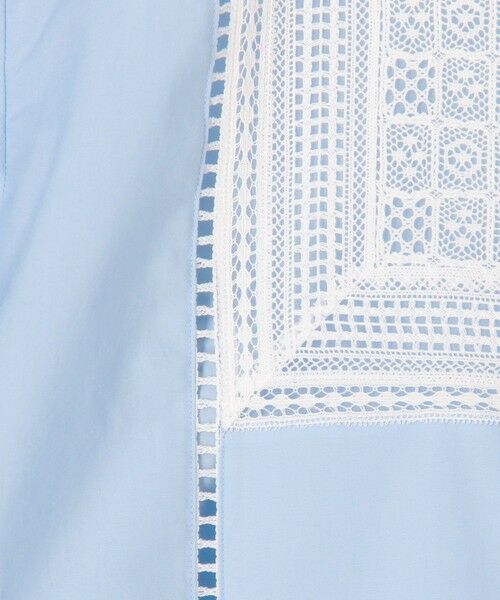 TOMORROWLAND / トゥモローランド シャツ・ブラウス | コットンタイプライター レースボザムシャツ | 詳細6