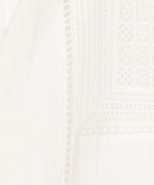 TOMORROWLAND / トゥモローランド シャツ・ブラウス | コットンタイプライター レースボザムシャツ | 詳細7