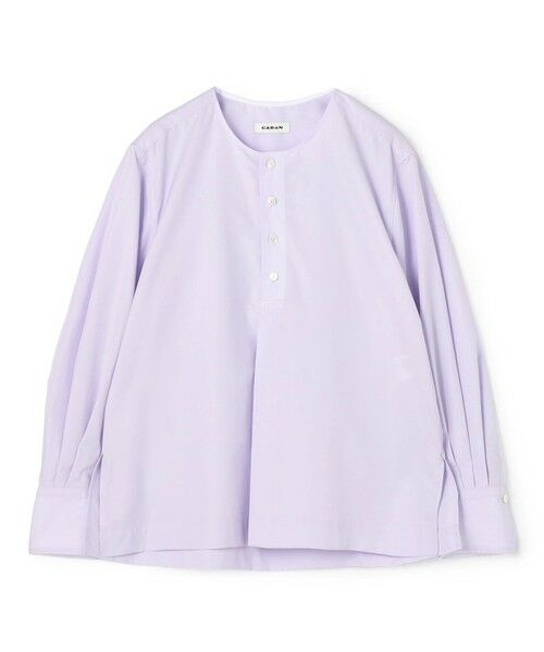 TOMORROWLAND / トゥモローランド シャツ・ブラウス | クリアコットン ボタンプルオーバーシャツ（71 ライトパープル）