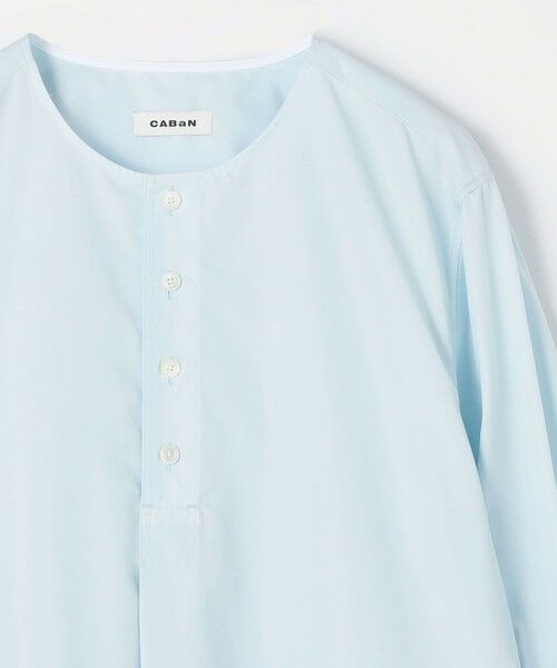 TOMORROWLAND / トゥモローランド シャツ・ブラウス | クリアコットン ボタンプルオーバーシャツ | 詳細3