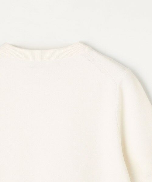 TOMORROWLAND / トゥモローランド ニット・セーター | コットンカシミヤ クルーネックハーフスリーブプルオーバー | 詳細4