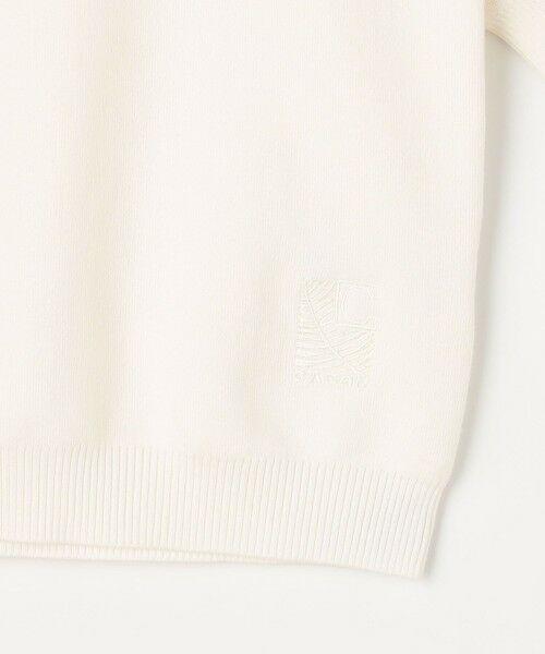 TOMORROWLAND / トゥモローランド ニット・セーター | コットンカシミヤ クルーネックハーフスリーブプルオーバー | 詳細6